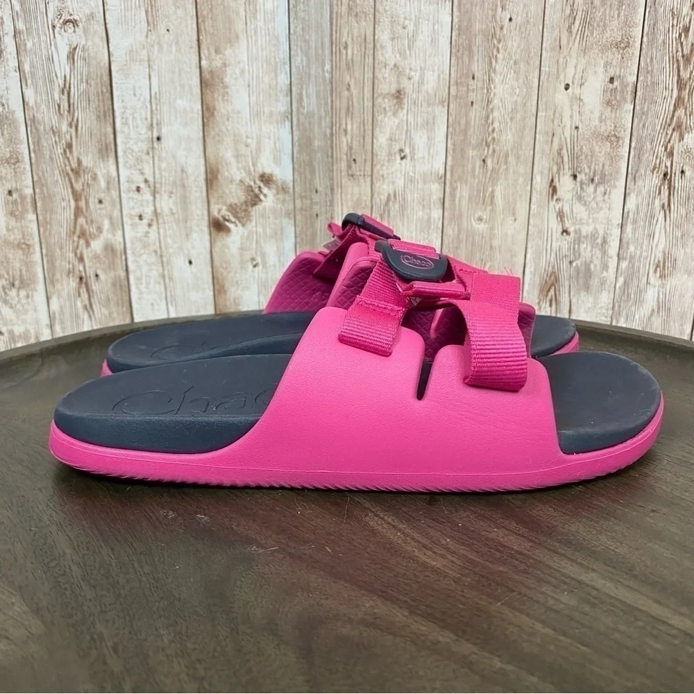 Chaco Chillos Kids Magenta Slide Sandals Size‎ 5